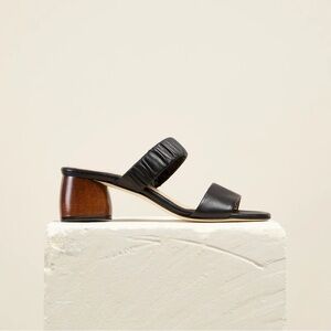 Dear Frances Scrunch Mule Sandal